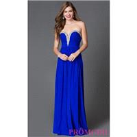 Strapless Evening Gown JVN by Jovani - Discount Evening Dresses |Shop Designers Prom Dresses|Events