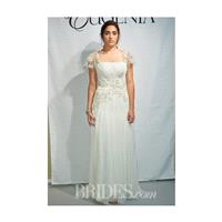 Eugenia Couture - Fall 2014 - Style 3902 Eleanor Sleeveless Beaded Lace A-Line Wedding Dress with Sc