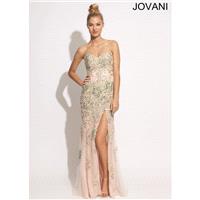 Jovani 89259 Stunning Beaded Gown - 2017 Spring Trends Dresses|Beaded Evening Dresses|Prom Dresses o
