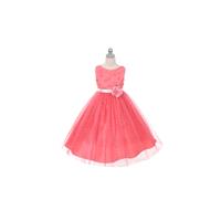 Jayden Marie- Flower Girl Dress in Coral - Crazy Sale Bridal Dresses|Special Wedding Dresses|Unique