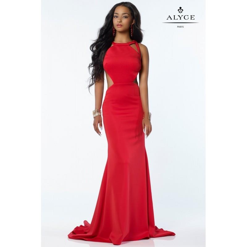 My Stuff, Alyce 8004 Prom Dress - Alyce Paris Jewel Long Prom Trumpet Skirt Dress - 2017 New Wedding