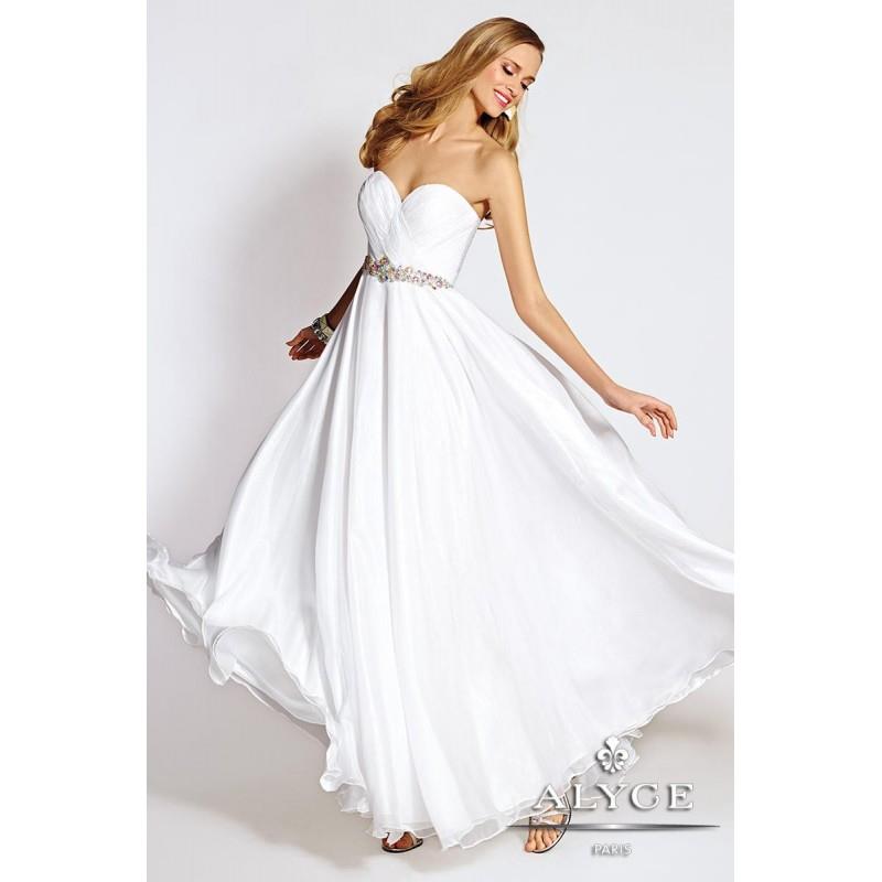 My Stuff, Alyce BDazzle 35668 Silky Chiffon Long Dress - Brand Prom Dresses|Beaded Evening Dresses|C