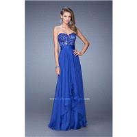 Cranberry La Femme 20557 - Chiffon Dress - Customize Your Prom Dress