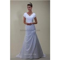 Temple Bridal by Venus Bridal Tb7625 Bridal Gown (2014) (VB14_Tb7625BG) - Crazy Sale Formal Dresses|