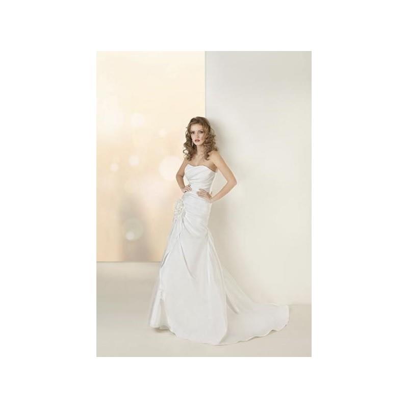 wedding, Vestido de novia de OreaSposa Modelo L702 - 2015 Evasé Palabra de honor Vestido - Tienda nu