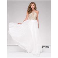 Ivory/Gold Jovani Prom 36983 - Brand Wedding Store Online