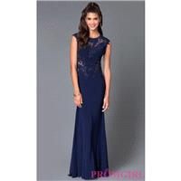 Sleeveless Long Prom Dress MF-E1931 with Lace Details - Discount Evening Dresses |Shop Designers Pro