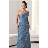 Tiered Evening Gown by Mon Cheri Montage 112910 - Bonny Evening Dresses Online