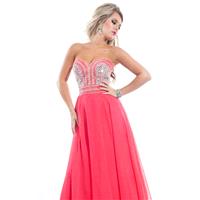 Sweetheart Evening Gown Dresses by Rachel Allan Princess 2825 - Bonny Evening Dresses Online