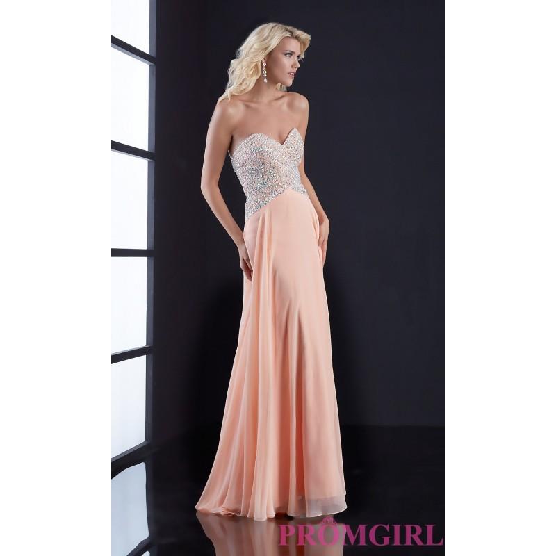 My Stuff, Long Strapless Sweetheart Dress by Jasz - Brand Prom Dresses|Beaded Evening Dresses|Unique