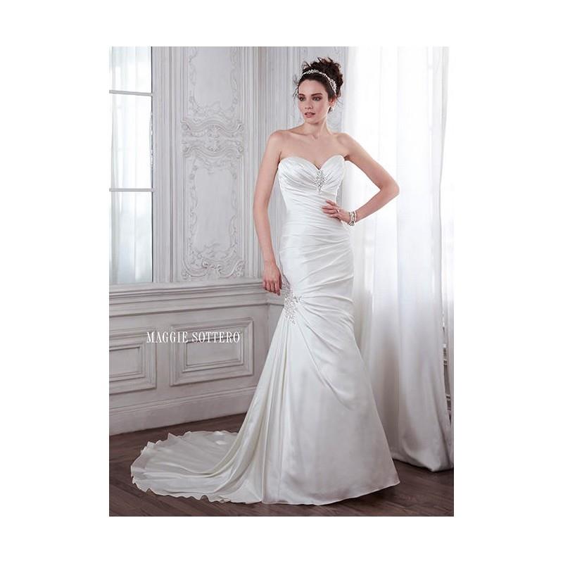 My Stuff, White Maggie Bridal by Maggie Sottero Aideen - Brand Wedding Store Online