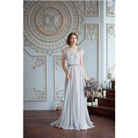 Adrianna / Boneless light wedding dress with soft cups / Pale beige - Hand-made Beautiful Dresses|Un