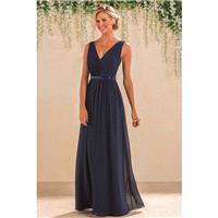 Style B183014 by Jasmine B2 - Chiffon  Lace Floor V-Neck A-Line Jasmine B2 - Bridesmaid Dress Online