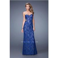 La Femme 20750 Lace Formal Dress - Brand Prom Dresses|Beaded Evening Dresses|Charming Party Dresses