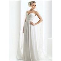 Bari Jay 2008 Strapless Chiffon Gown - 2017 Spring Trends Dresses|Beaded Evening Dresses|Prom Dresse