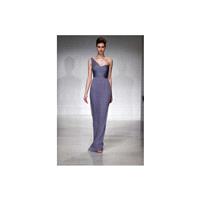 Simple A-line One Shoulder Ruching Floor-length Chiffon Evening Dresses - Dressesular.com