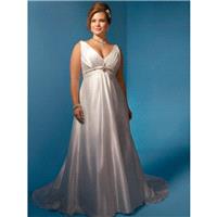 Charming Taffeta V-neck Empire Wedding Dresses With Jewelry In Canada Wedding Dress Prices - dressos