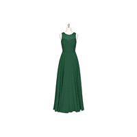 Dark_green Azazie Hayden - Chiffon And Lace Floor Length Illusion Sweetheart - Cheap Gorgeous Brides