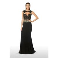 2Cute Prom 65150 Black,Aqua Dress - The Unique Prom Store