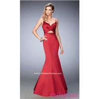 Long Sweetheart La Femme Prom Dress with Cut Outs - Discount Evening Dresses |Shop Designers Prom Dr