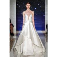 Look 8 by Reem Acra - V-neck A-line Floor length Sleeveless Dress - 2017 Unique Wedding Shop