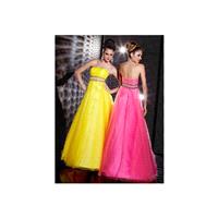 Studio 17 Tulle Prom Dress with Beaded Empire Waist 12246 - Brand Prom Dresses|Beaded Evening Dresse