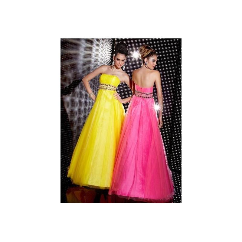 My Stuff, Studio 17 Tulle Prom Dress with Beaded Empire Waist 12246 - Brand Prom Dresses|Beaded Even