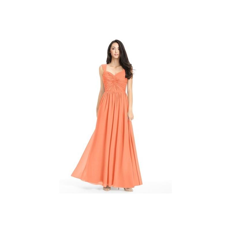 My Stuff, Papaya Azazie Amya - Floor Length Sweetheart Chiffon Scoop Dress - Cheap Gorgeous Bridesma