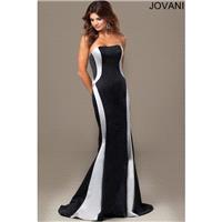 Jovani 23801 Evening Dress Two-Tone Satin - Social and Evenings Jovani Dress - 2017 New Wedding Dres