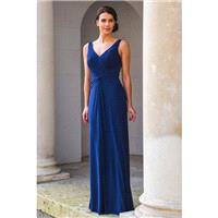 Special Day Style D17209 by Special Day Diamond Collection - V-Back Floor V-Neck Column Special Day