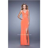 Dark Papaya La Femme 21142 La Femme Prom - Rich Your Wedding Day