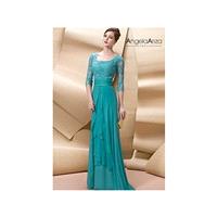 Vestido de fiesta de Angela Ariza Modelo A1716 - 2015 Vestido - Tienda nupcial con estilo del cordón