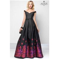 Black/Red Alyce Prom 6671 Alyce Paris Prom - Rich Your Wedding Day