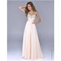 Nina Canacci 1040 Nude,Coral,Pink Dress - The Unique Prom Store