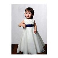 Brilliant Floor Length Princess Organza Empire Girls Party Dress - Compelling Wedding Dresses|Charmi