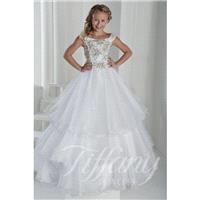 Tiffany Princess 13406 Girls Ball Gown - Brand Prom Dresses|Beaded Evening Dresses|Charming Party Dr