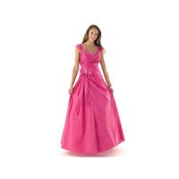 Mystique Modest Prom Dress with Cap Sleeves 3154 - Brand Prom Dresses|Beaded Evening Dresses|Charmin