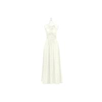 Frost Azazie Bonnie - Floor Length Back Zip Halter Chiffon Dress - Charming Bridesmaids Store