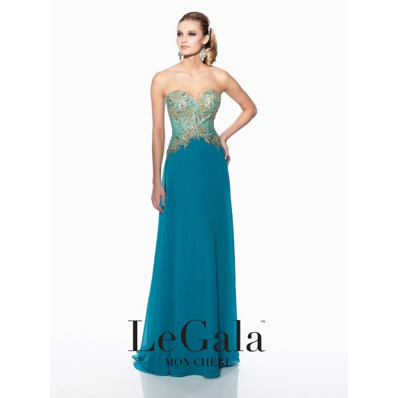 My Stuff, Teal Le Gala by Mon Cheri 116518 - Brand Wedding Store Online