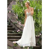 2017 Beautiful Sweetheart with Crystal A-line Chiffon Wedding Dress In Canada Wedding Dress Prices -