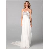 Elegant A-line Sweetheart Lace Beading Sleeveless Floor-length Chiffon Dresses In Canada Prom Dress