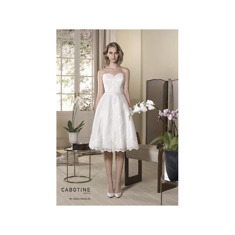 wedding, Vestido de novia de Cabotine Modelo Campanilla frente - 2017 Otras Palabra de honor Vestido