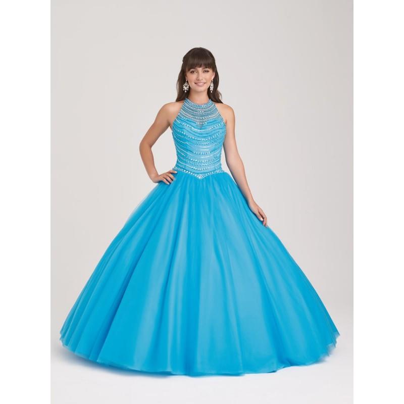 wedding, Allure Quineanera Q503 Turquoise,Fuchsia,Champagne,White,Ivory Dress - The Unique Prom Stor