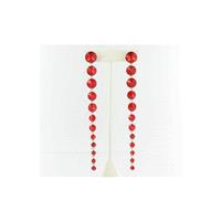 Helens Heart Earrings JE-X006333-S-Red Helen's Heart Earrings - Rich Your Wedding Day