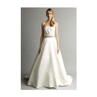 Alyne - Spring 2013 - Alyne Strapless Satin A-Line Wedding Dress with Two Layer Bodice - Stunning Ch