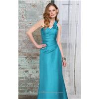 Taffeta Rosette Dress by Bridesmaids by Mori Lee - Color Your Classy Wardrobe