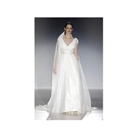 Vestido de novia de Franc Sarabia - 2014 Imperio Pico Vestido - Tienda nupcial con estilo del cordón