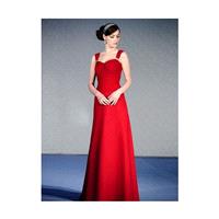 Sophisticated A-line Straps Floor-length Chiffon Bridesmaid Dress In Canada Bridesmaid Dress Prices