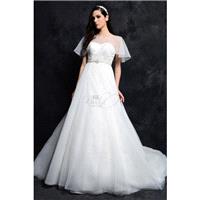 Eden Bridal Spring 2014 - Style GL047 - Elegant Wedding Dresses|Charming Gowns 2017|Demure Prom Dres