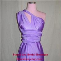 Lilac Purple Bridesmaids Dress -  Infinity Dress...Bridesmaids, Weddings, Special Occasion, Honeymoo